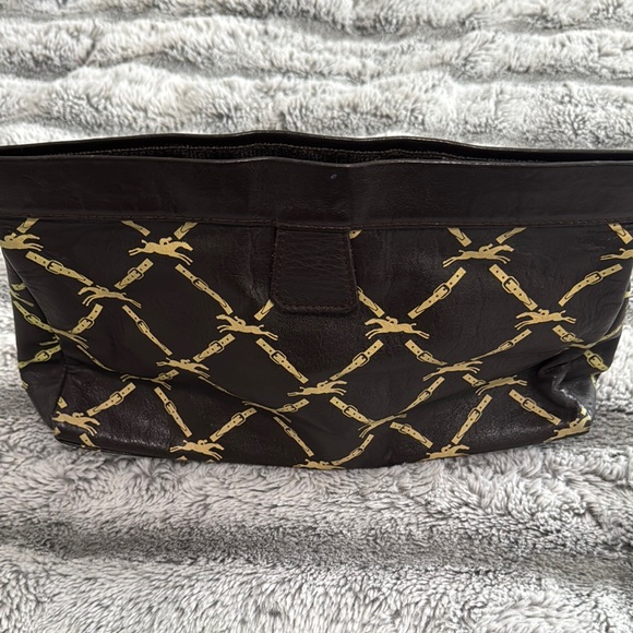 Longchamp Black and Gold Clutch - Picture 2 of 4
